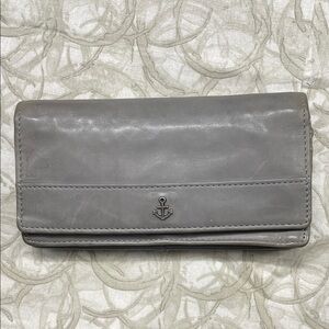 Gray Anchor Wallet